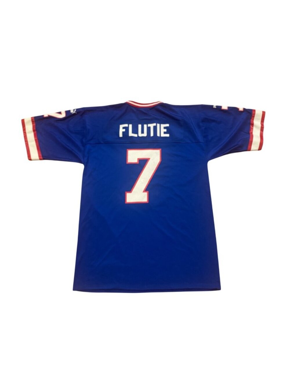 Vintage Puma Buffalo Bills Doug Flutie #7 NFL Football Jersey Blue Men's Medium